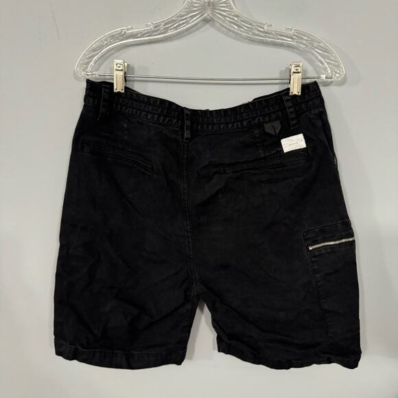Five Four Los Angeles Black Classic Fit Shorts Men’s Size 34 Drawstring Inner - Picture 4 of 10
